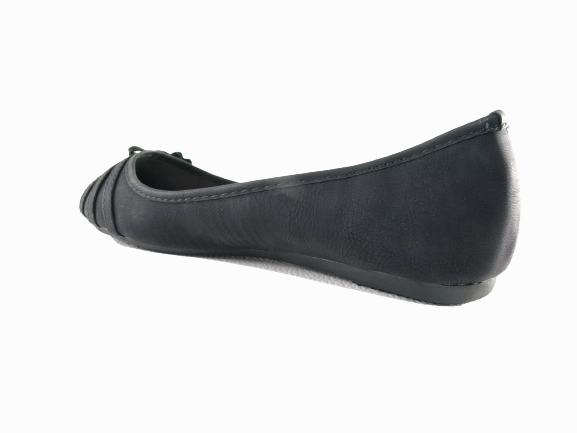 Loafers Small Heel Damen Slipper Halbschuhe Ballerina Loafer Mokassins Slip On Flats Freizeit Black # 1876