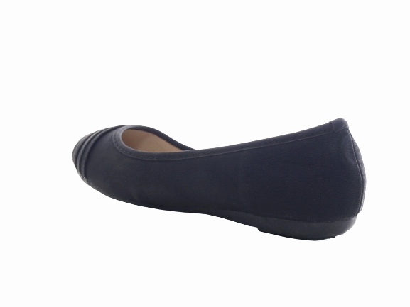 Fog Loafers Damen Slipper Halbschuhe Ballerina Loafer Mokassins Slip On Flats Freizeit Black # 5400