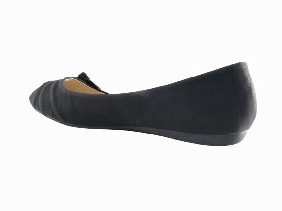 Loafers Shoemakers Damen Slipper Halbschuhe Ballerina Loafer Mokassins Slip On Flats Freizeit Black # 5739