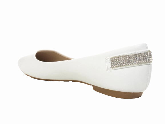 Leather Loafers Sale Damen Slipper Halbschuhe Ballerina Loafer Mokassins Slip On Flats Freizeit White # 006-30