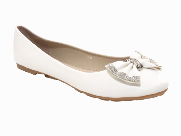Damen Slipper Halbschuhe Ballerina Loafer Mokassins Slip On Flats Freizeit White # 38 Clarks Artisan Loafers
