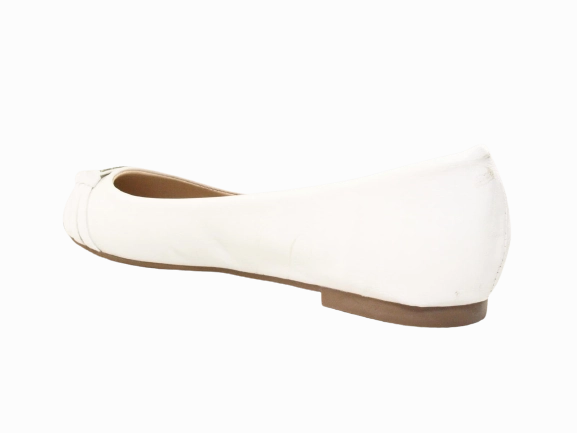Damen Slipper Halbschuhe Ballerina Loafer Mokassins Slip On Flats Freizeit White # 8382-7 Magenta Loafers
