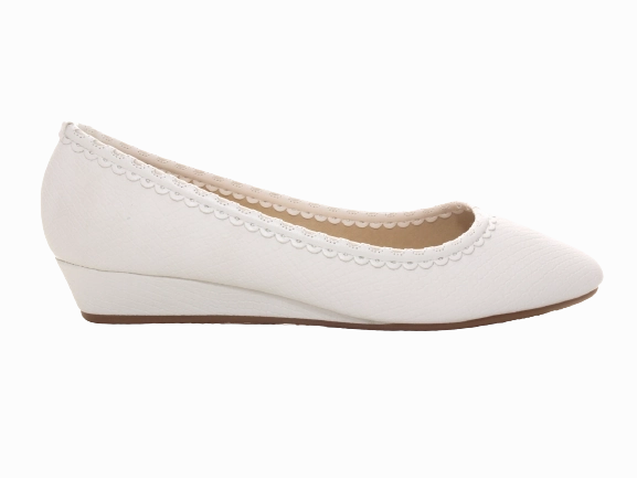 Damen Slipper Keilabsatz Ballerina Loafer Mokassins Slip On Flats Freizeit White # 1048 Shop Loafers Online