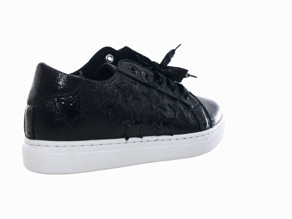 Damen Sneaker Turnschuhe Laufschuhe Halbschuhe Fitness Flach Freizeit Schuhe Black # 6711 Laufschuhe Weiche Dämpfung