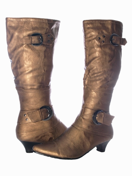 Damen Stiefel Winterstiefel warmgefttert Gold # 7053 Stiefel Für Arktis