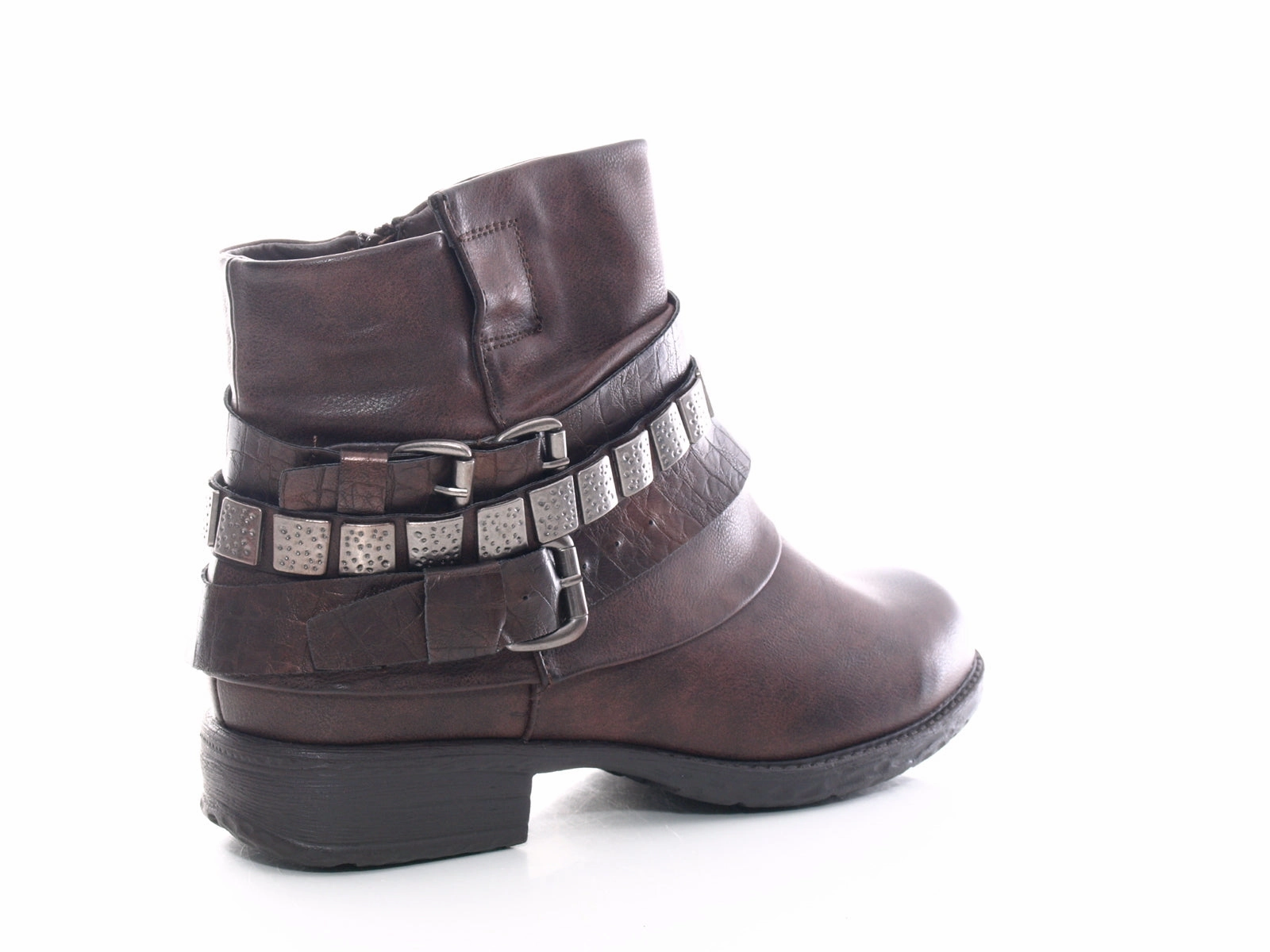 Einlagen Für Sicherheitsschuhe Beantragen Damen Stiefeletten Biker Boots Outdoor Winterboots warm gefttert Brown # 600
