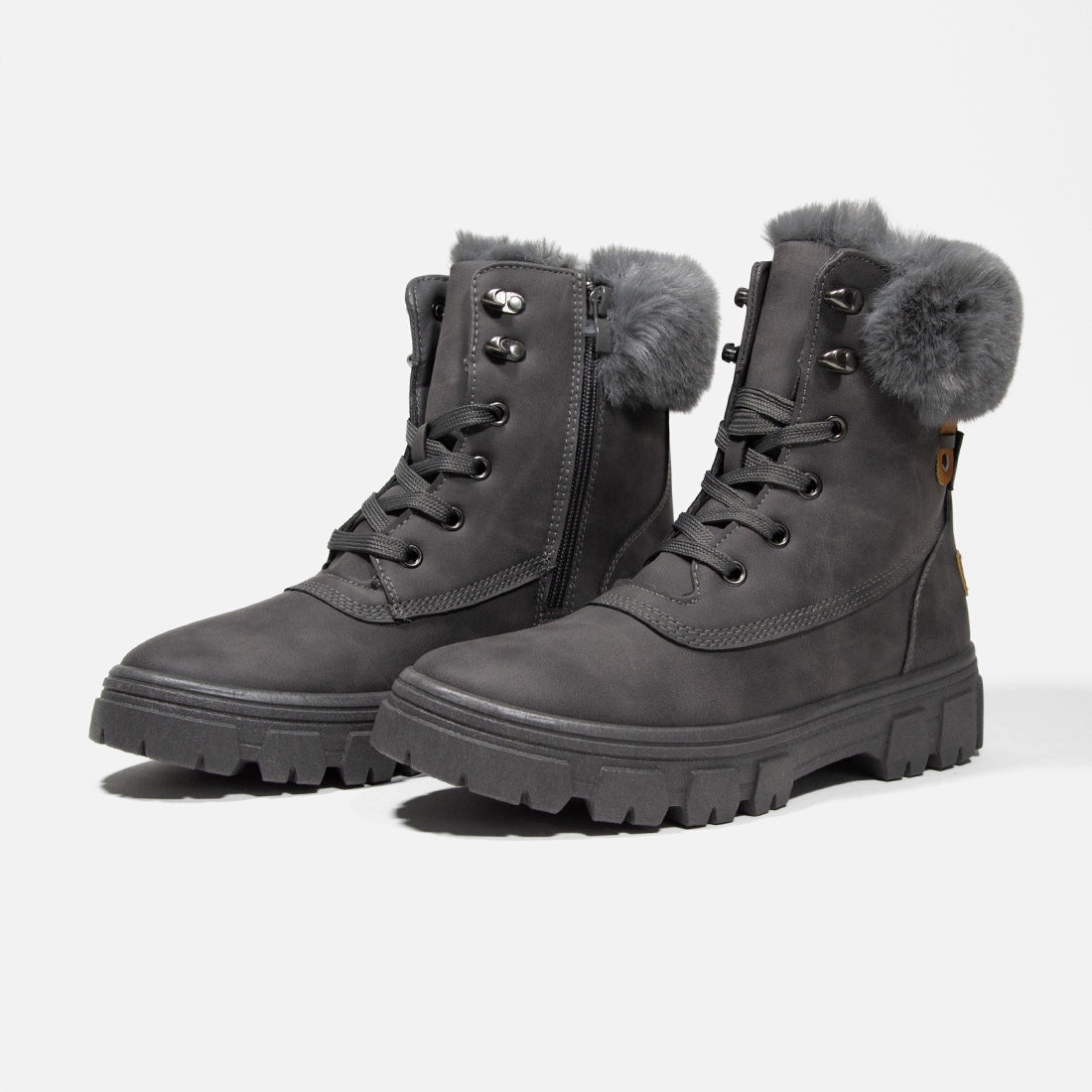 Damen Stiefeletten Looke AURELIE Warme Ankle Boots