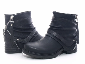 Damen Stiefeletten Outdoor Winterboots Black # 842 Peak Sicherheitsschuhe S3