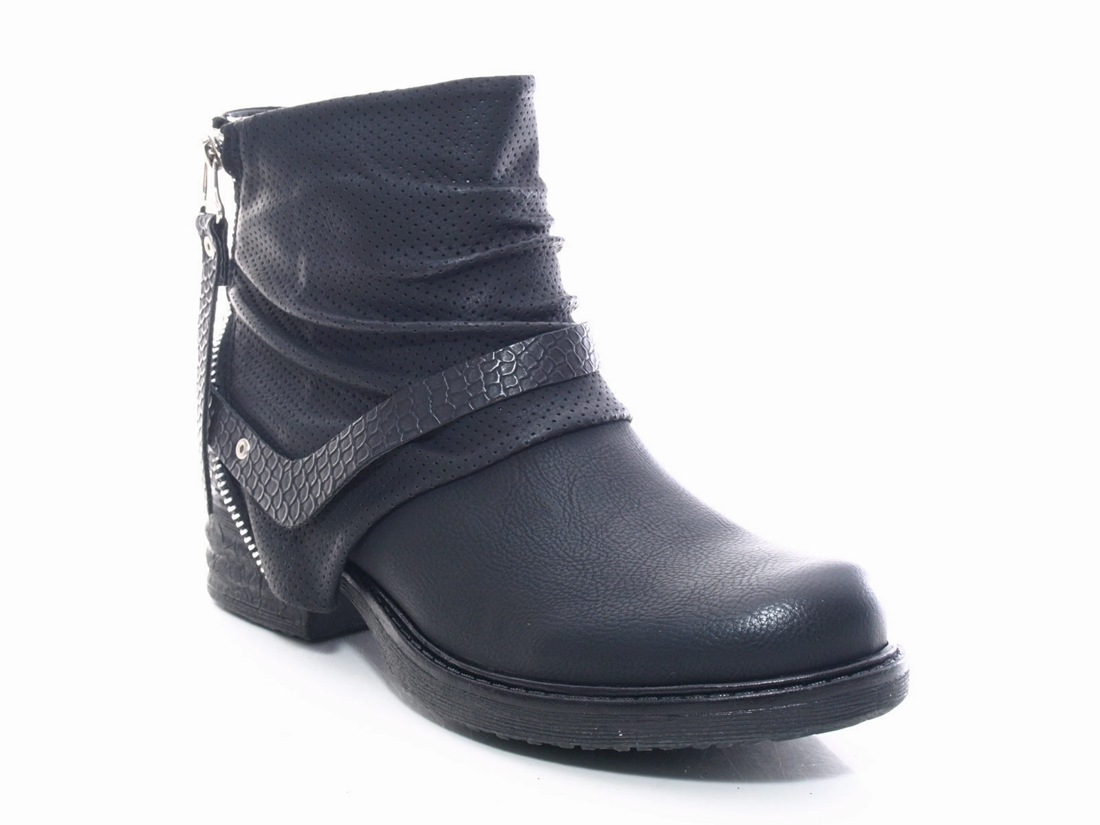 Sicherheitsschuhe Für Kommissionierer Damen Stiefeletten Outdoor Winterboots Black # 842