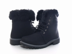 Test Sicherheitsschuhe S2 Damen Stiefeletten Schnrr Boots Outdoor Winterboots Black # 30