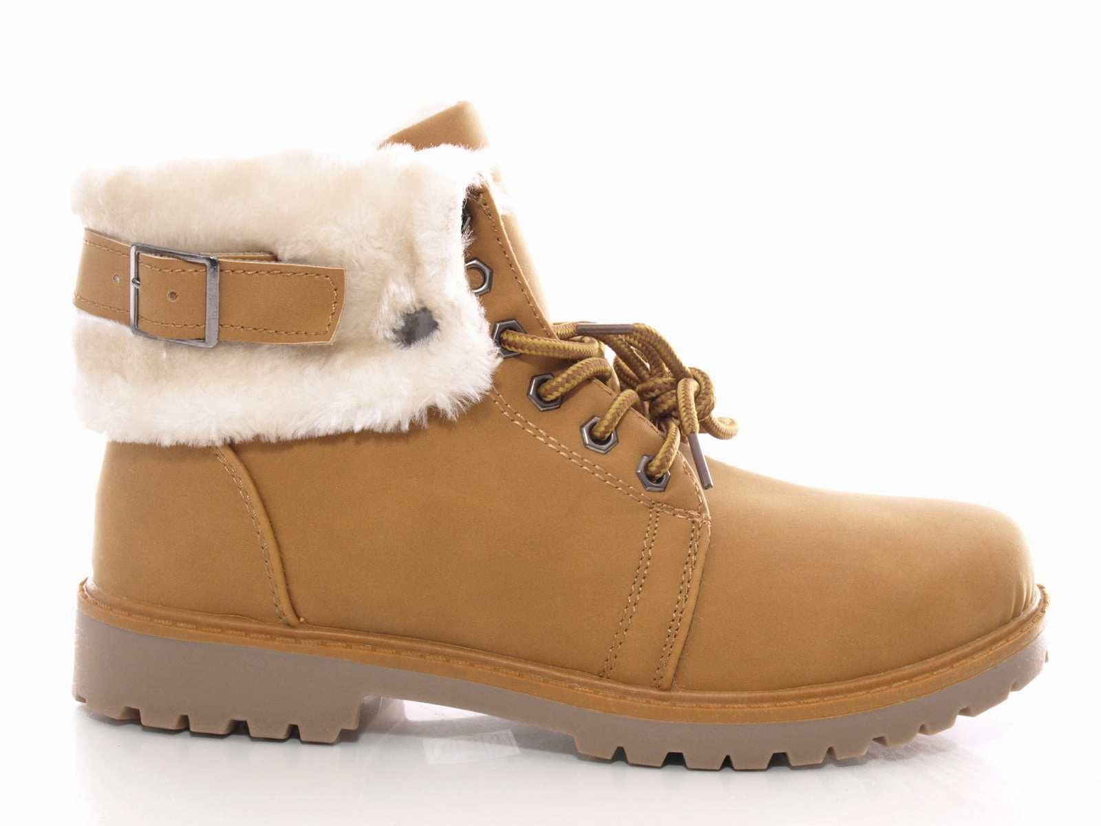 Sicherheitsschuhe Goretex S3 Damen Stiefeletten Schnrr Boots Outdoor Winterboots warm gefttert Camel # 39