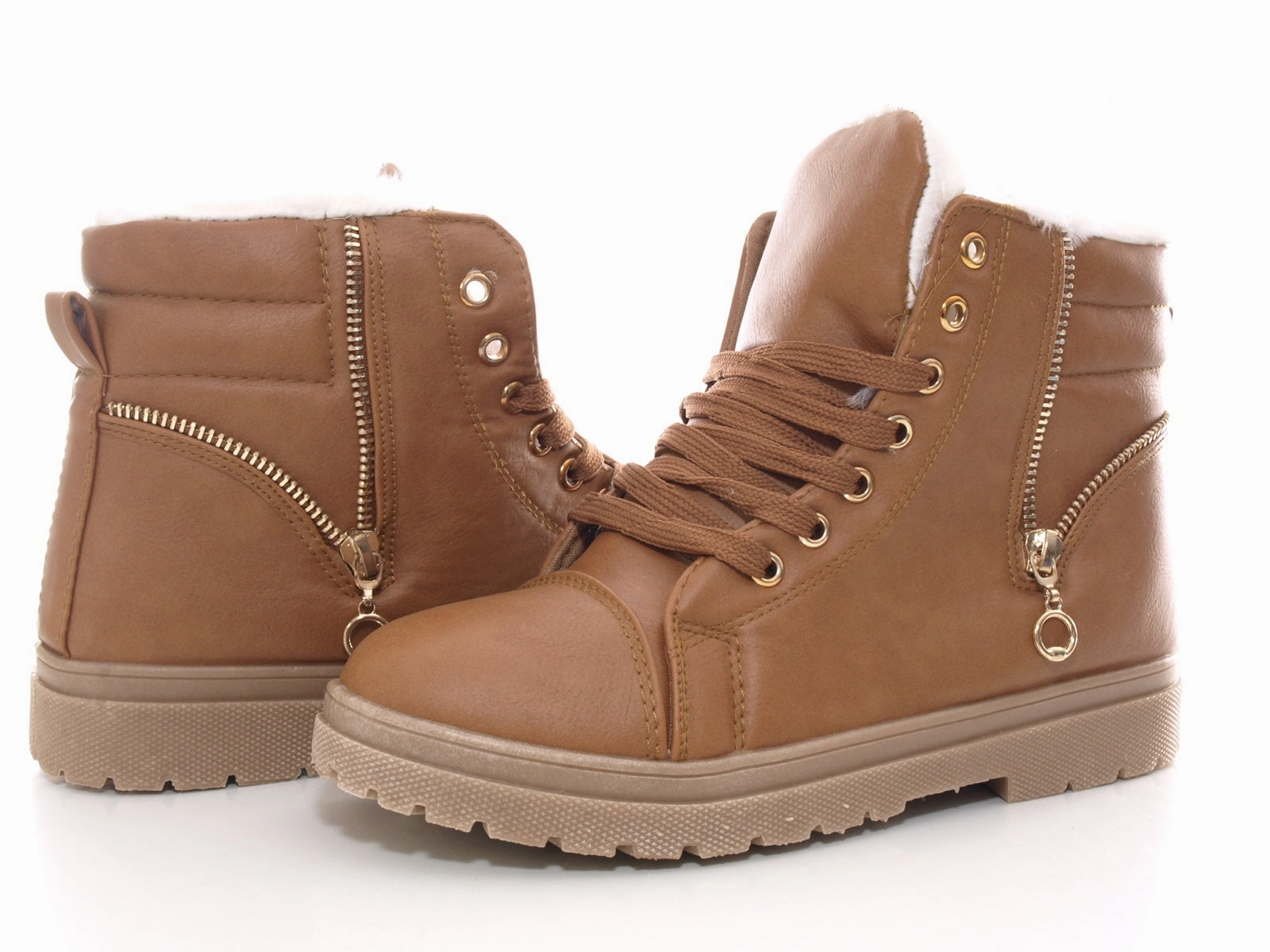 Atlas Sicherheitsschuhe Alu Tec 120 S1 Arbeitsschuhe Damen Stiefeletten Schnrr Boots Outdoor Winterboots warm gefttert Camel # 72