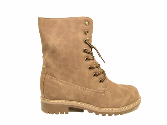 Sicherheitsschuhe Office Halbschuh 9542 Damen Stiefeletten Schnrr Boots Outdoor Winterboots warm gefttert Khaki # 618