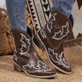 Damen Stilvolle Cowboystiefel | Westernstiefel fr Elegante Looks Strenesse Stiefel