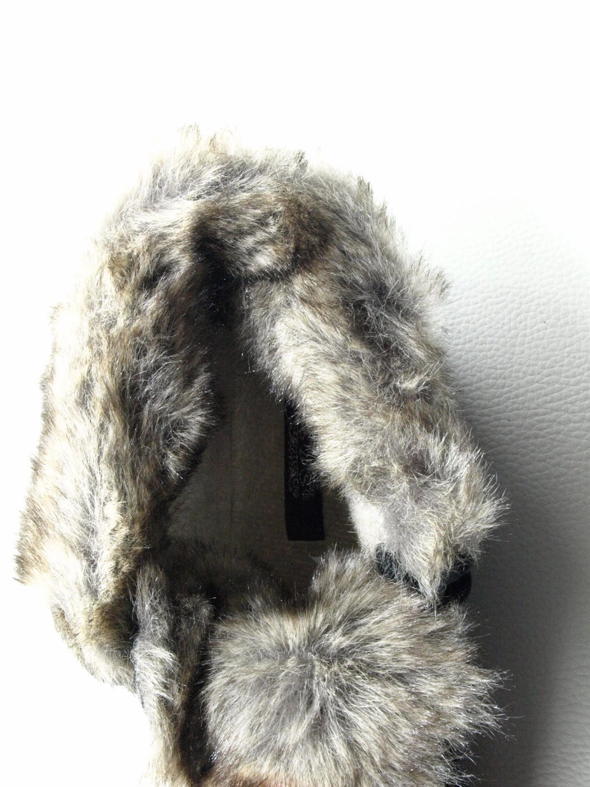 Sneaker Weiss Damen warm geftterte halbhohe Sneaker Freizeitschuhe Black # 6167