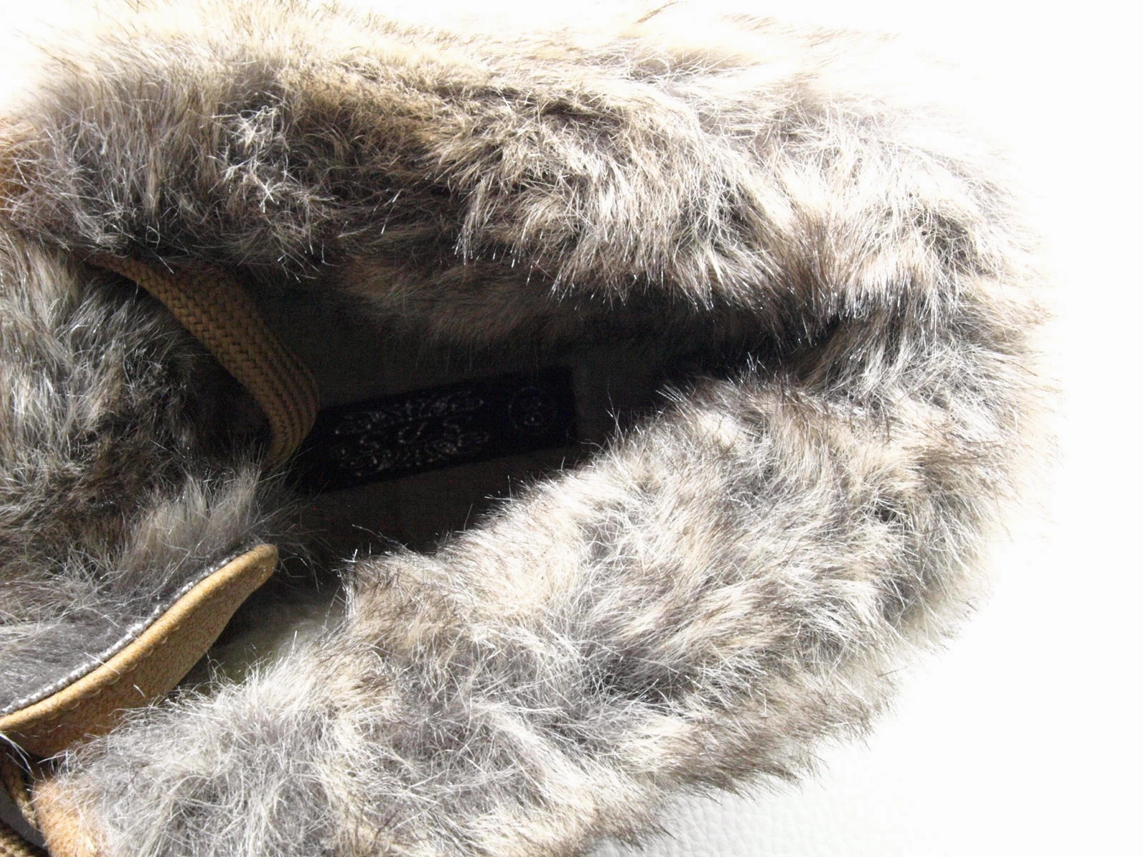 Sicherheitsschuhe Lebensdauer Damen warm geftterte halbhohe Sneaker Freizeitschuhe Camel # 6167