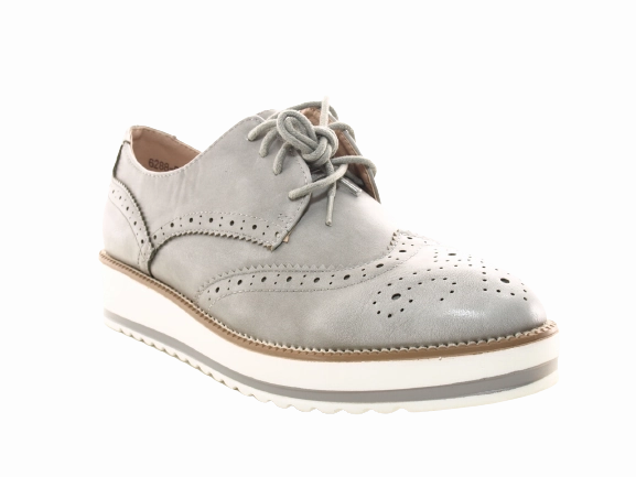 Laufschuhe Feldweg Damenschuhe Designer Schnrr Halbsschuhe Plateauschuhe Grey # 6288