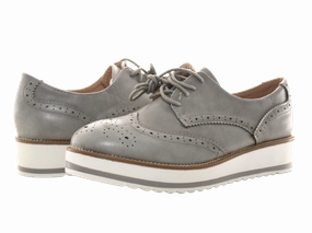 Laufschuhe Sprint Damenschuhe Designer Schnrr Halbsschuhe Plateauschuhe Grey # 6288