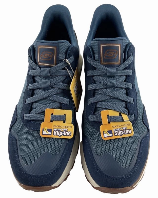 Sneaker Socken Bunt Herren Skechers Slip-ins Slade Ultra - Mercer 211069/BLU