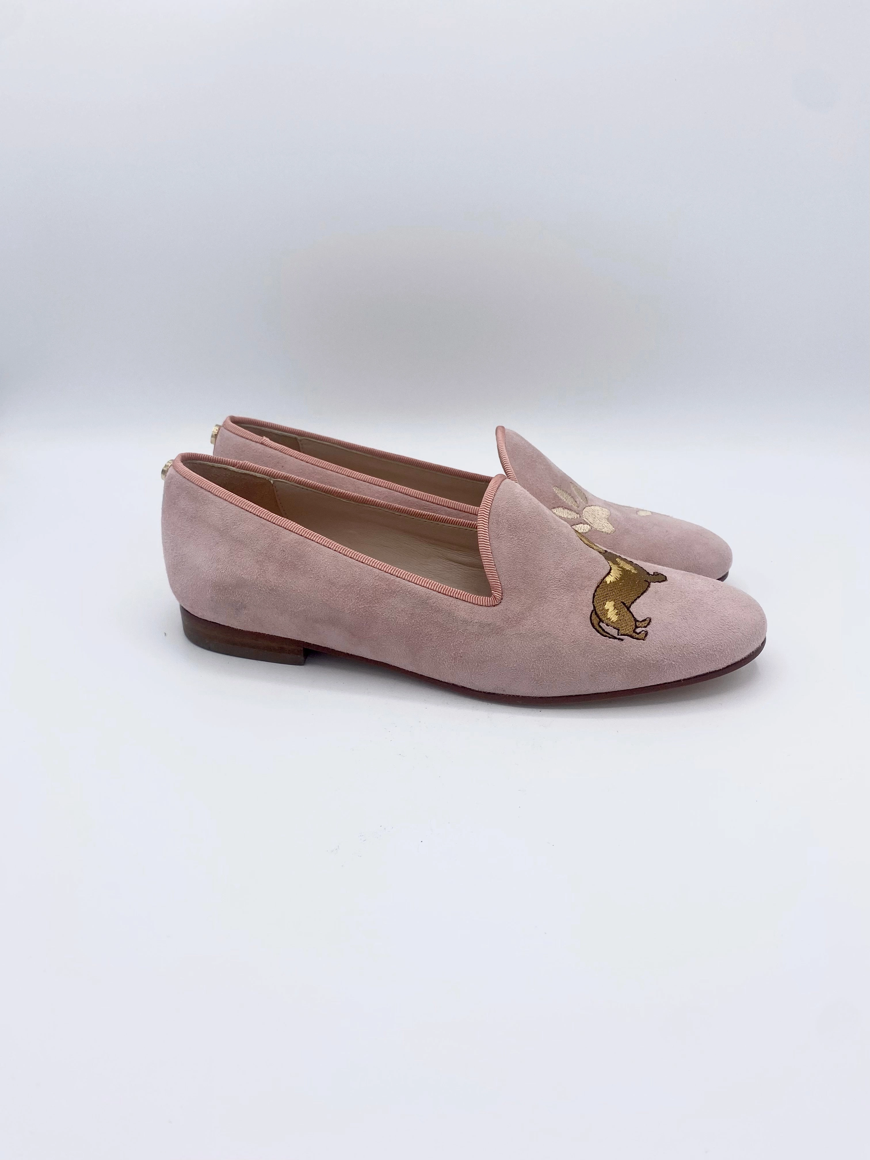 DOG LOAFER SUEDE ROS Caminando Loafers