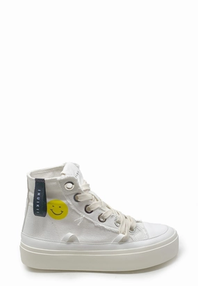 Autry Sneaker Windspin Distressed Matilda Sneaker |White