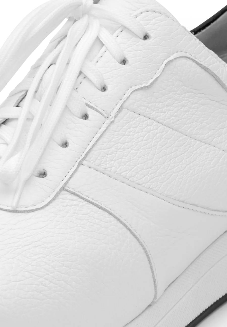 weicher Sneaker Hirschleder Sneaker Breite Füße