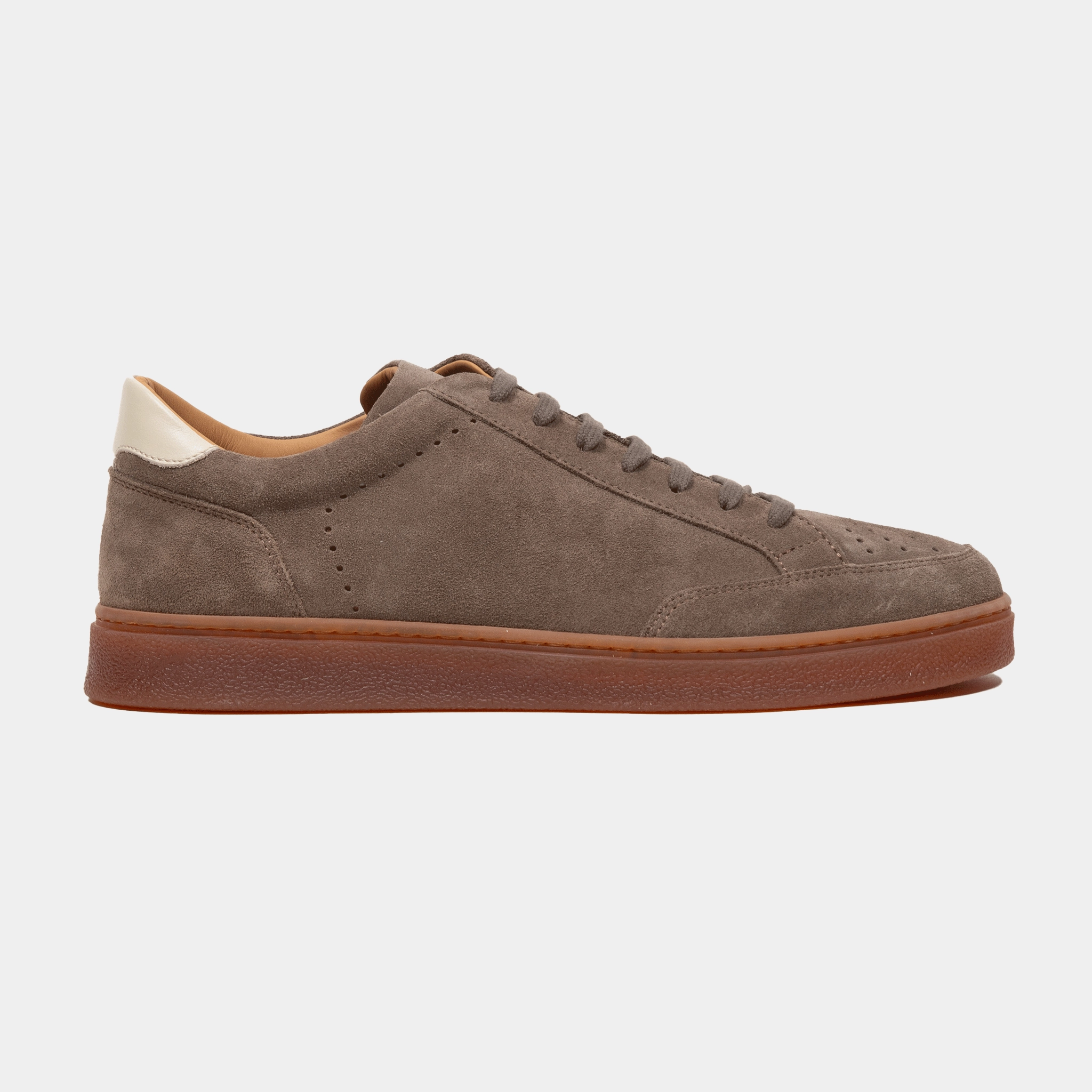 Balencia Sneaker Sneaker Velours Leder Valencia Almond