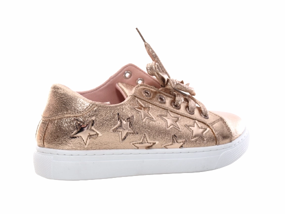 Damen Sneaker Turnschuhe Laufschuhe Halbschuhe Fitness Flach Freizeit Schuhe Gold # 6711 Daily Trainer Laufschuhe