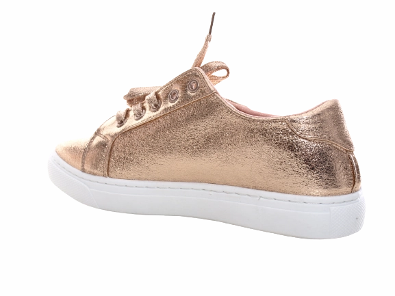 Damen Sneaker Turnschuhe Laufschuhe Halbschuhe Fitness Flach Freizeit Schuhe Gold # 6711 Laufschuhe öko