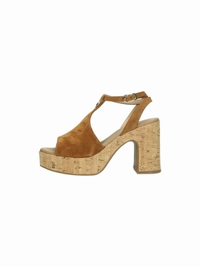 Joseph Sandalen E307671D Velour PU Marsala Ricoperto tab