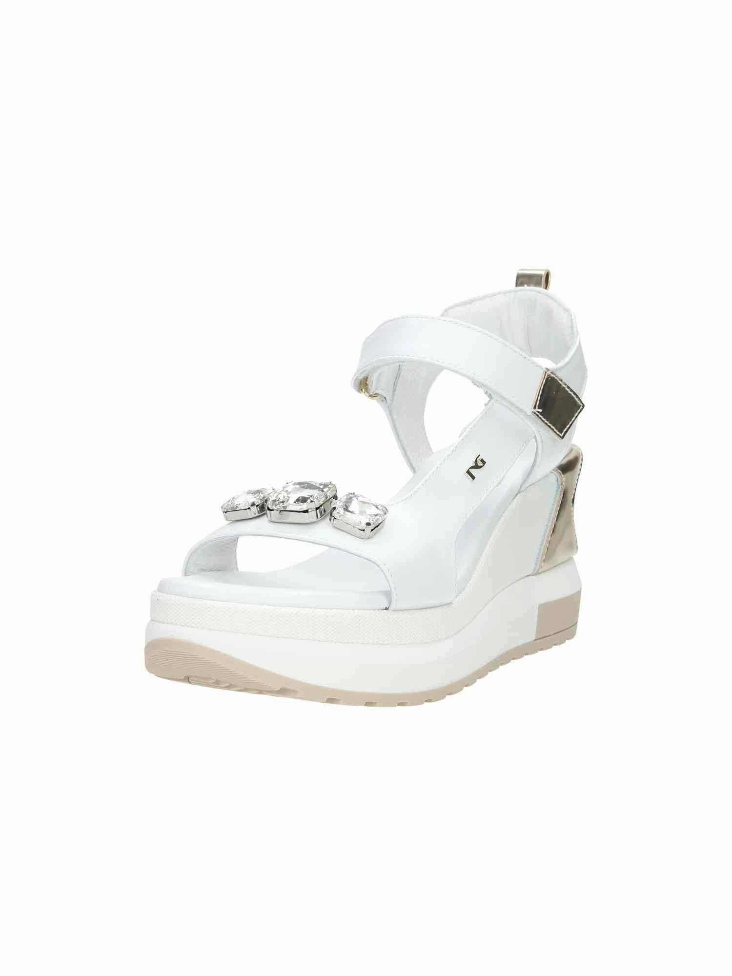 Affenzahn Barfuß Sandalen E410685D Loira Bianco T.Brill Platino 6074 Poli.Milena 7854 Zep