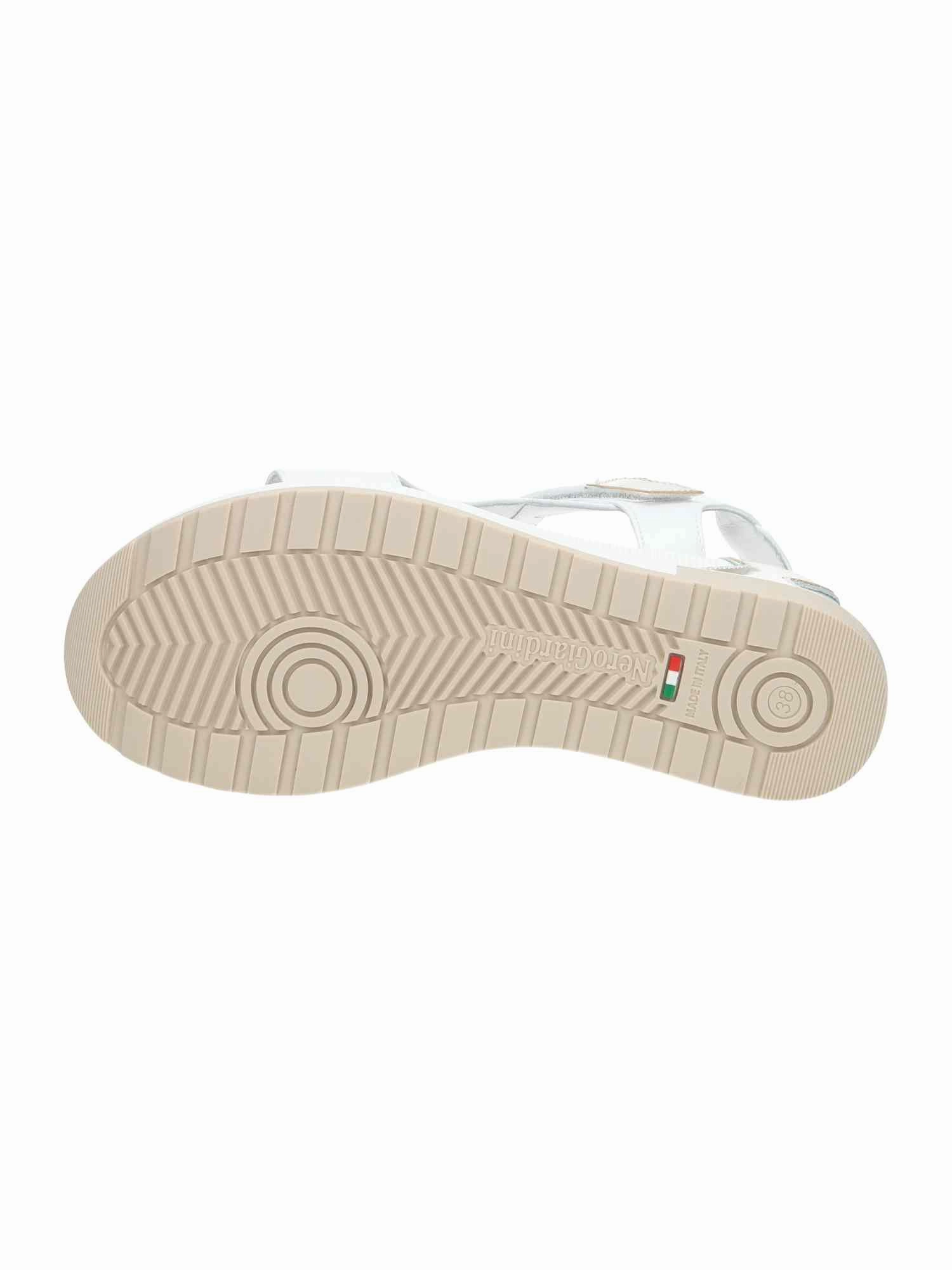 Superstar Sandalen E410685D Loira Bianco T.Brill Platino 6074 Poli.Milena 7854 Zep