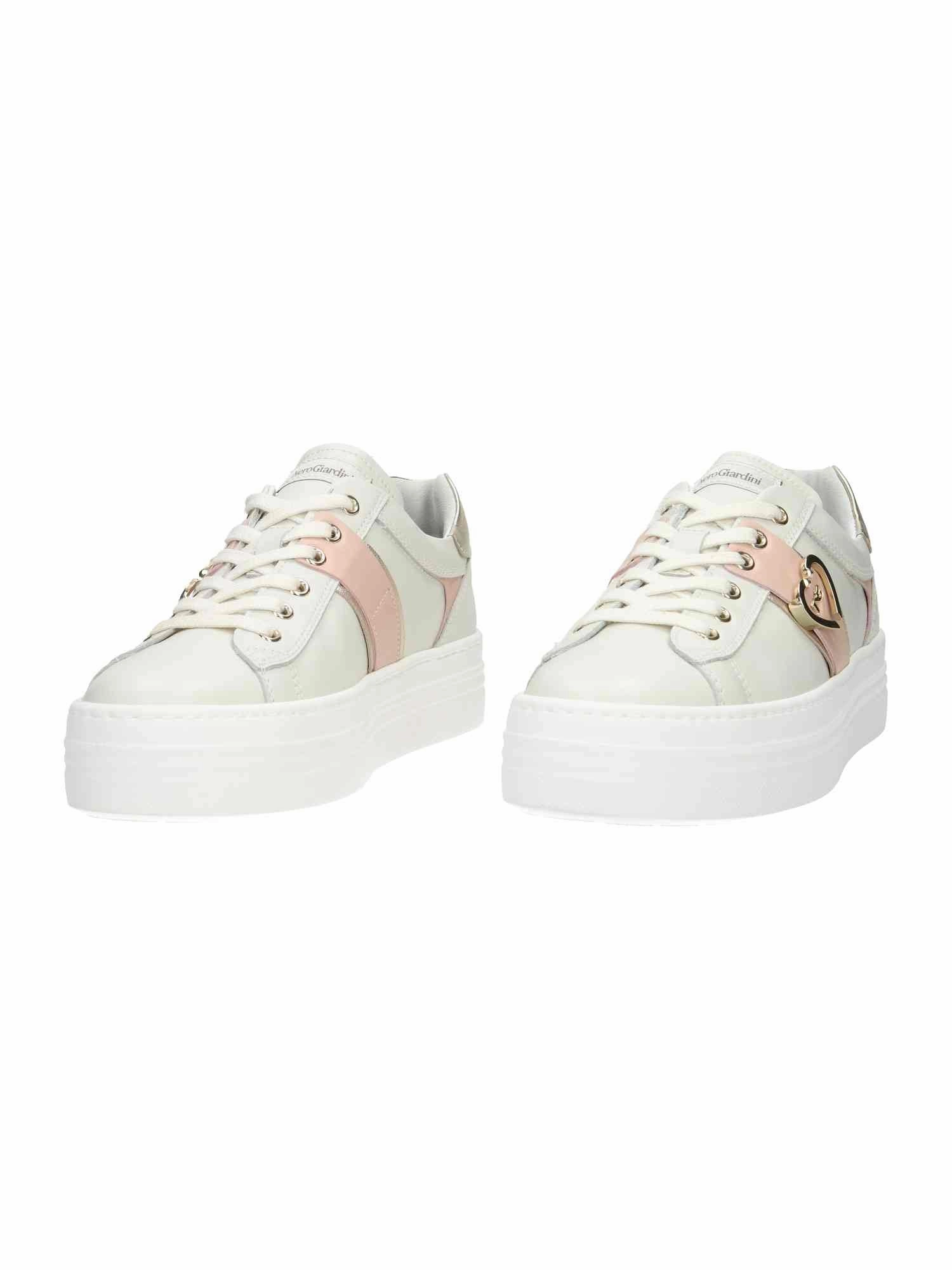 Sneaker Binden Ohne Sichtbare Schleife E513023D Velvet Osso 0100 Nappa Pandora Rosa Etoile Miele Pu.Monod.Ca