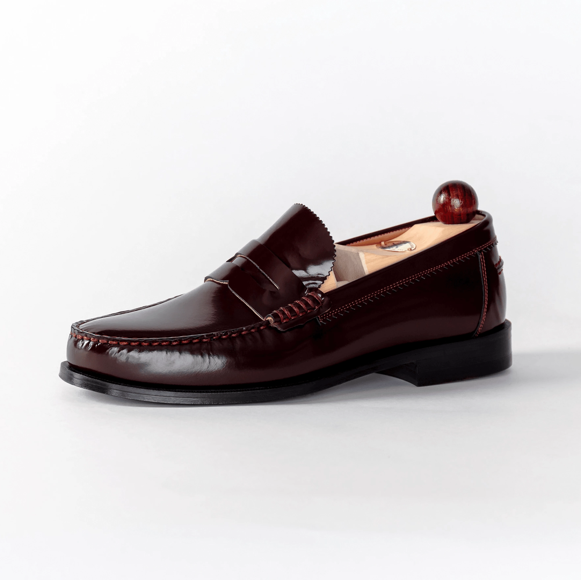 Penny Loafer Burgundy Black Tuxedo With Loafers