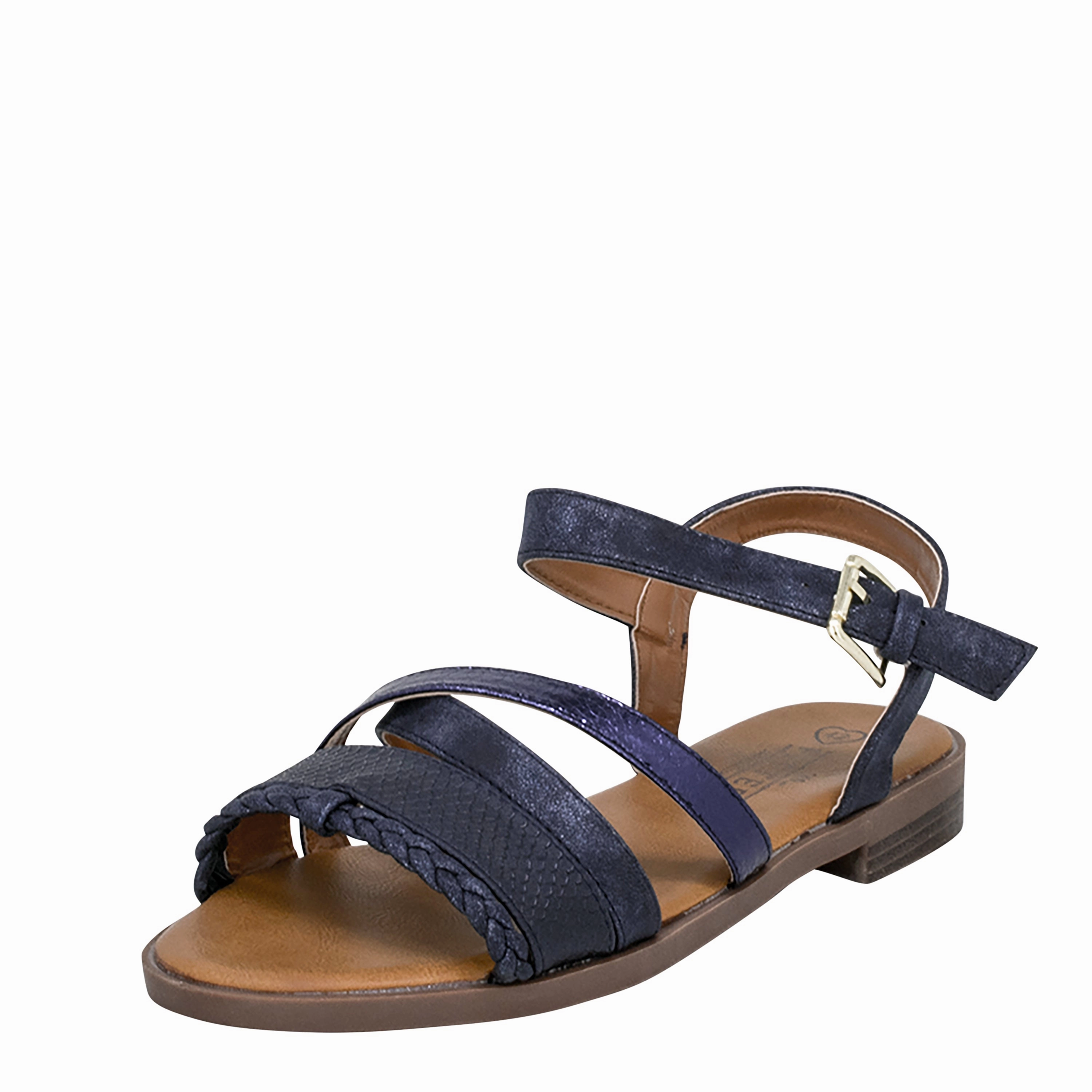 Lara in dunkelblau - Damen Sandale Sandalen 21