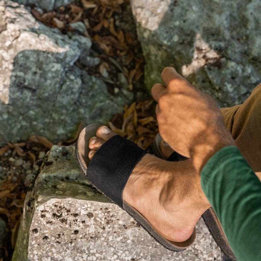 GURLETTE pantolette | textil Sandalen Hippie Boho