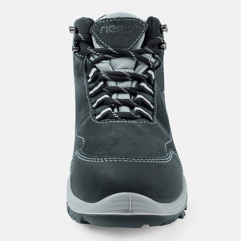 riemot Wasserdichte Damen Wanderschuhe Grau Leichte Outdoor-Stiefel frs Camping Squats In Heels