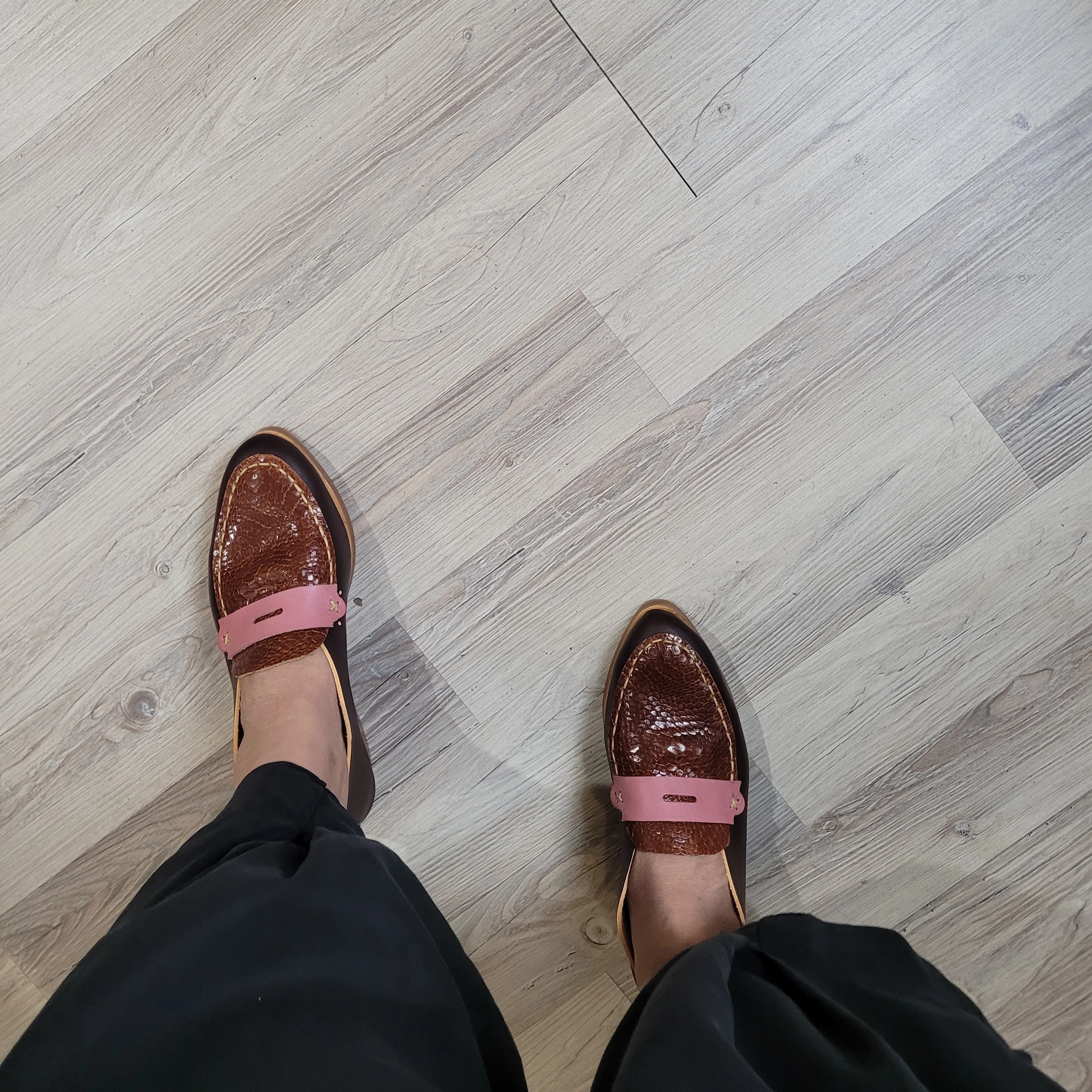 THE PENNY. BB TAMARIND. BUTTER LAKE. NO MASK. UNDYED THREAD. 2CM Loafers With Bit