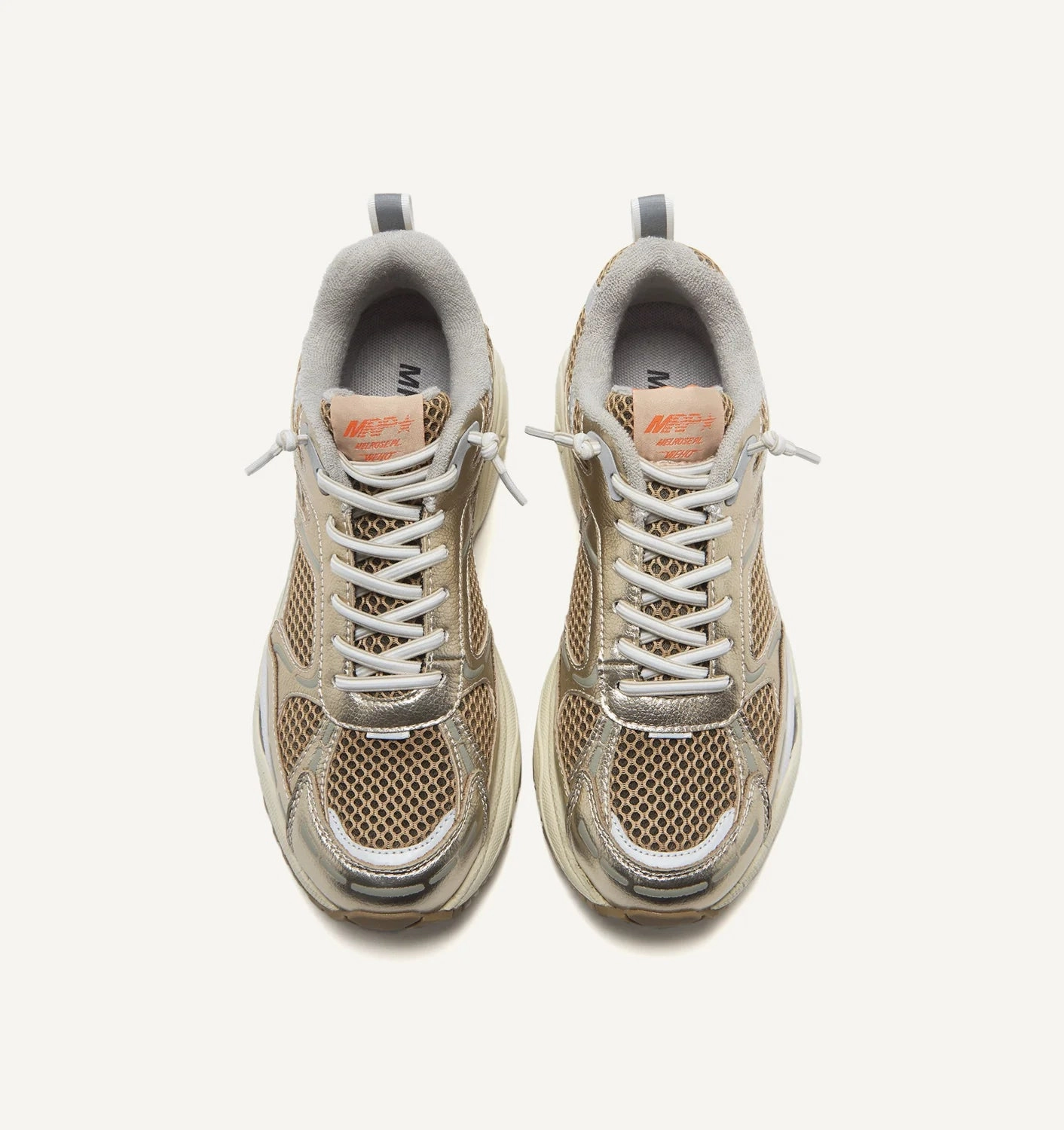 AMSTERDAM Sneaker gold | white Sneaker Dunk Low