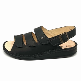 Herren Klett Sandale Schwarz von Finn Comfort 17492 NULL Sandalen NULL