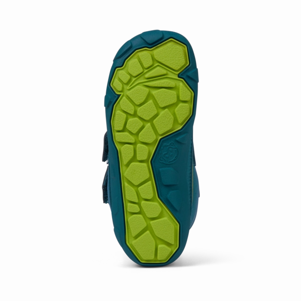 Affenzahn Barfu - Winterstiefel Vegan Comfy Hai petrol Raintex Winterstiefel