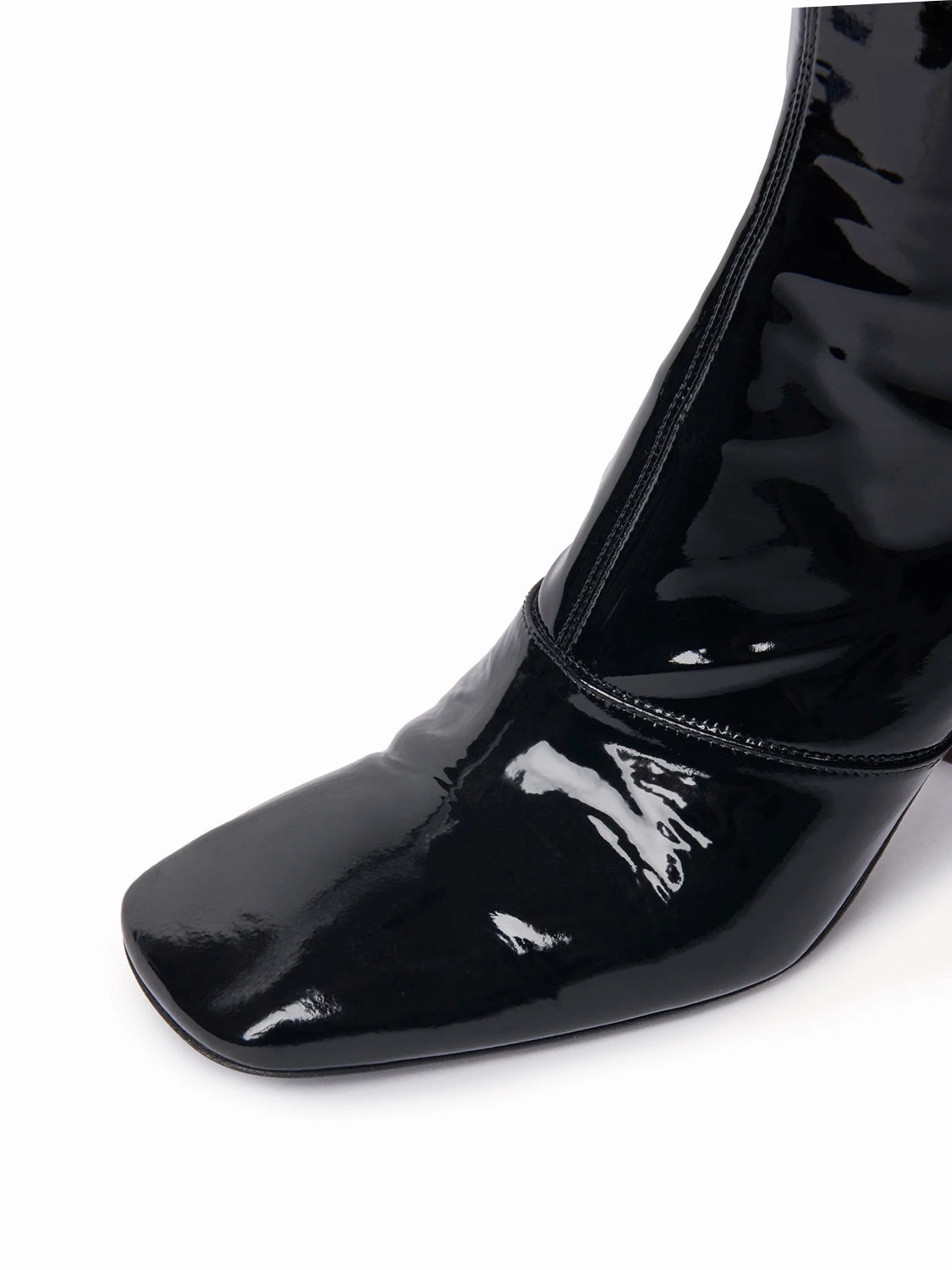 Overknees-Stiefel - Schwarz Superstar Stiefel