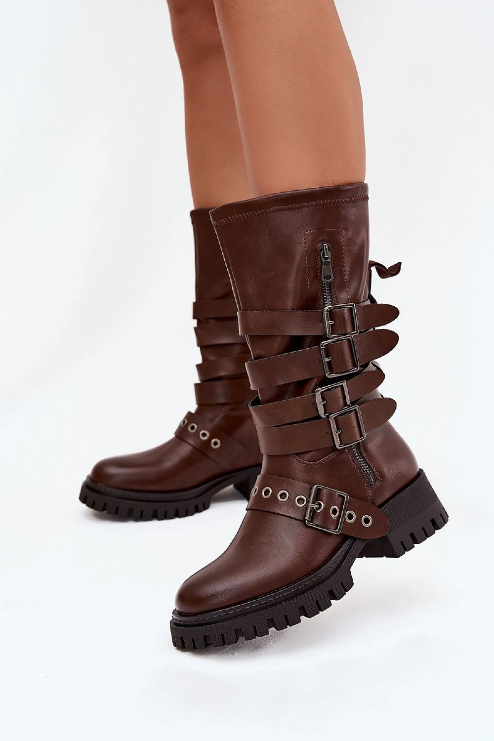 Crushing With High Heels Thigh-Hight Boots model 217748 Step in style