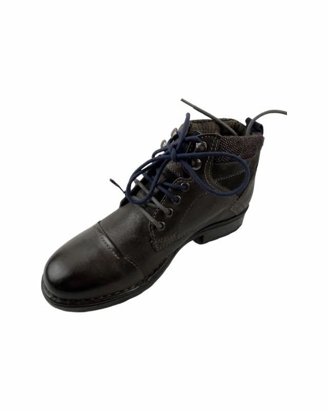 Ankle Boots Mit Weitschaft Bugatti Herren Boots 321-34330-3200-1100 Grau Braun