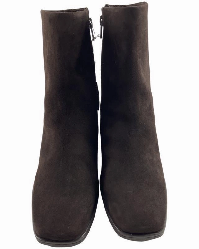 High Heels Without Platform Gabor Damen Stiefelletten 32.920.41 Samtchevreau Mocca