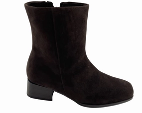 Gabor Damen Stiefelletten 32.920.41 Samtchevreau Mocca Wearing High Heels While Pregnant