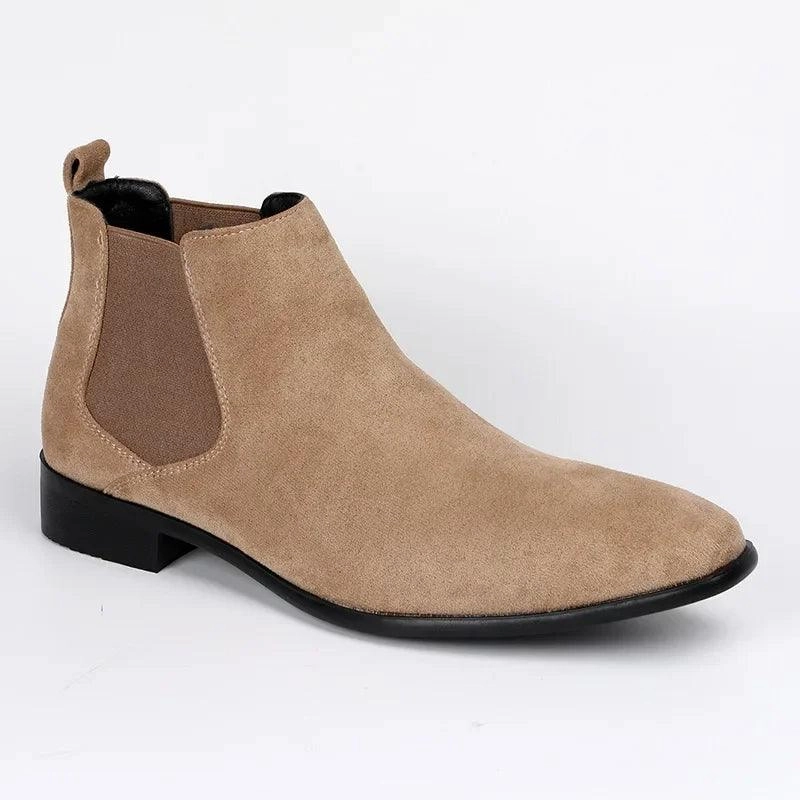 Elegante Chelsea Boots Beige fr Stilbewusste Bier Stiefel
