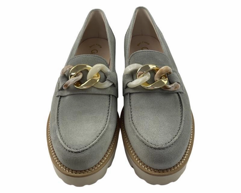 Genuine Leather Gabor fashion Damen Slipper 25.240.13 Dreamvelour pino