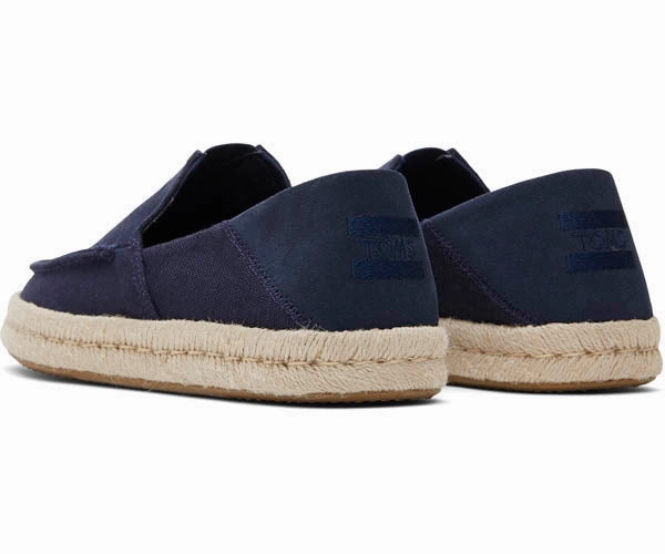 Guide To Loafers M's Alonso Loafer Rope Heritage Canvas/Suede - Navy
