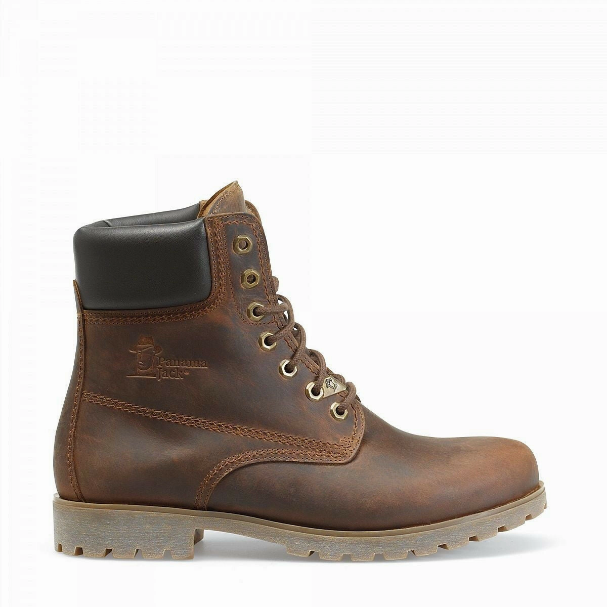 Panama Jack Herrenschuhe Shoes Stiefeletten Schuhe Braun Napa Grass Cuero Bark Fabric High Heel Ankle Boots